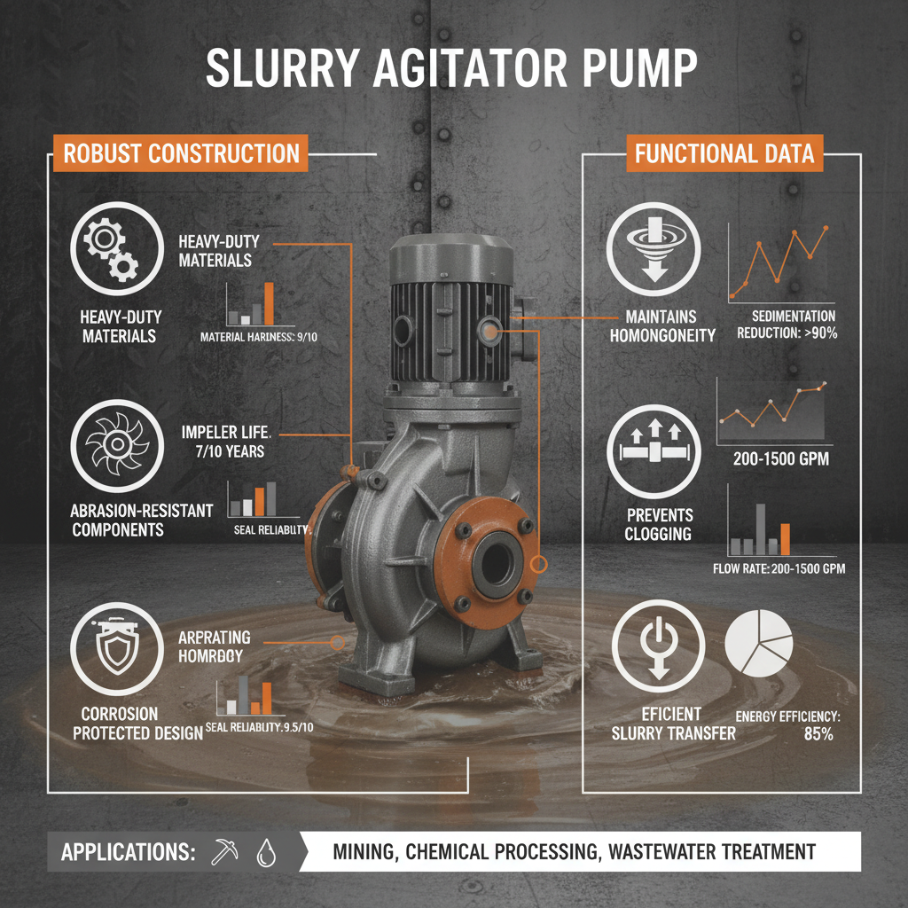Optimizing Slurry Handling with a Reliable Slurry Agitator Pump