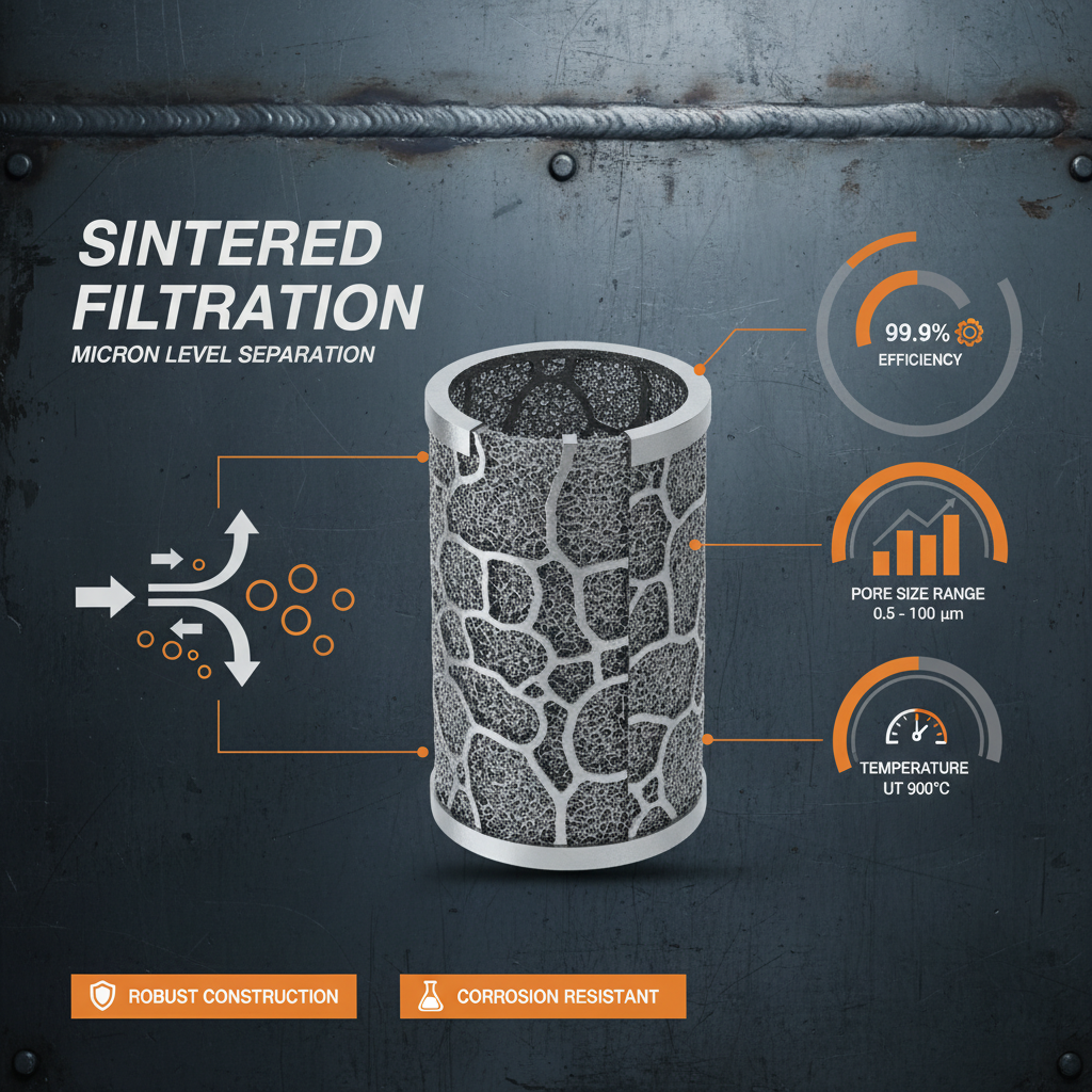 The Crucial Role of Sintered Filter Elements in Modern Industrial Filtration