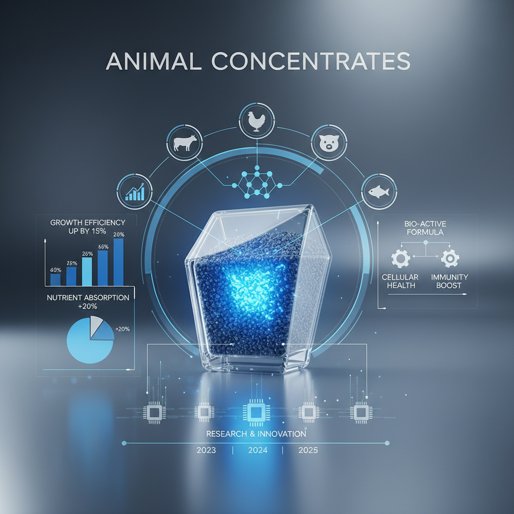 Optimizing Animal Nutrition with Advanced Animal Concentrates