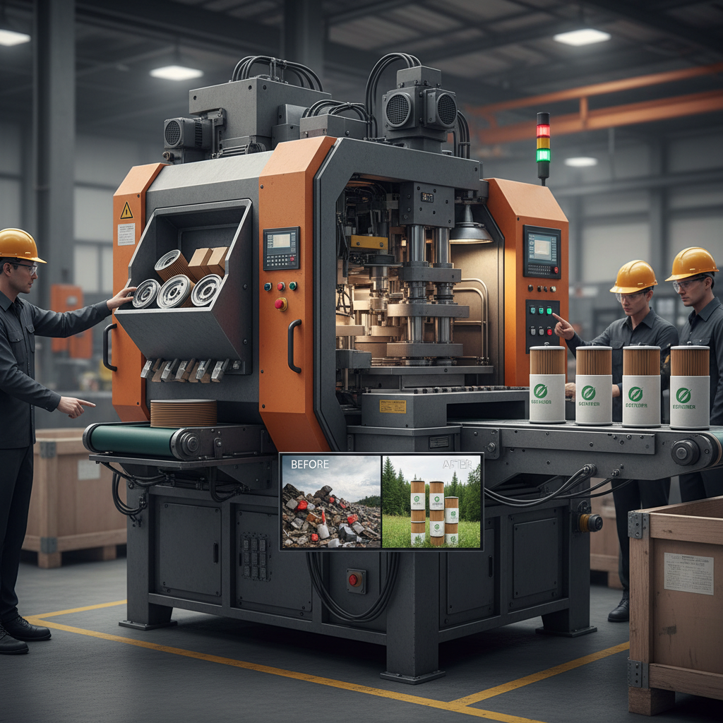 Revolutionizing Oil Filtration with the Eco Oil Filter Making Machine