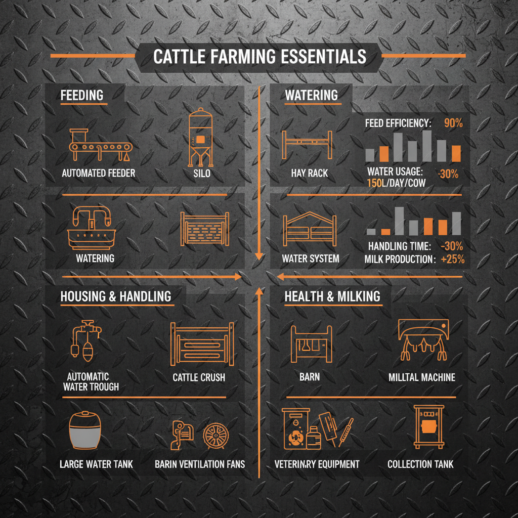 Essential Equipment Needed for Cattle Farming and Operational Efficiency