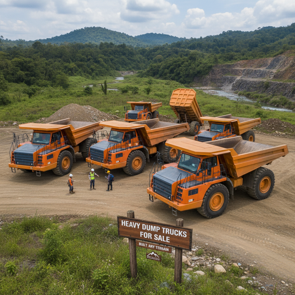 Investing in Reliable Heavy Dump Trucks for Sale Maximizes Project Efficiency