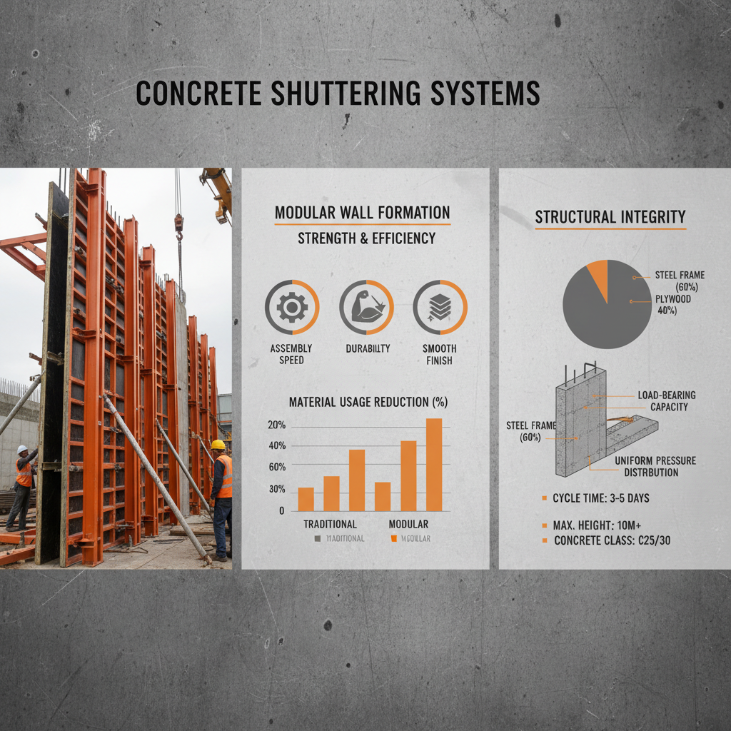 Optimizing Construction with Advanced Shuttering System Concrete Walls
