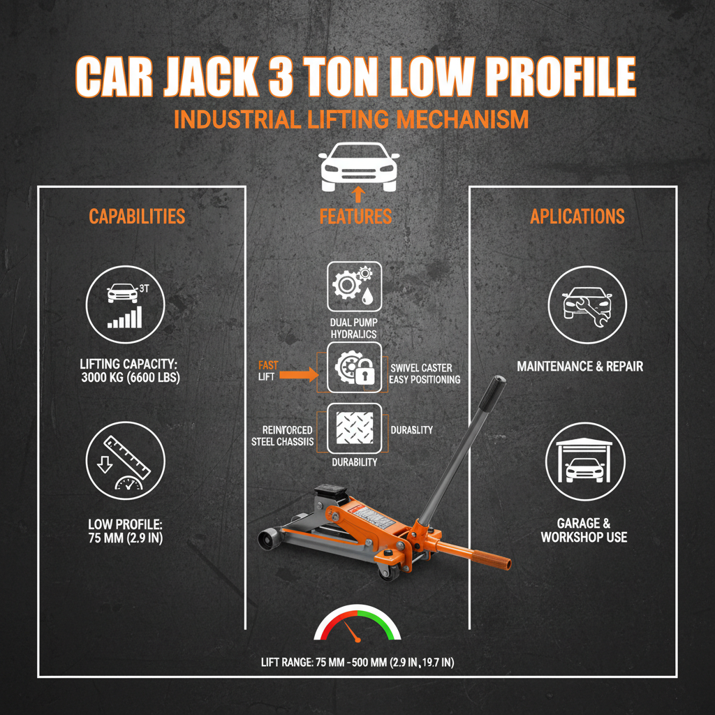 Essential Guide to Choosing the Right car jack 3 ton low profile for Safety and Efficiency