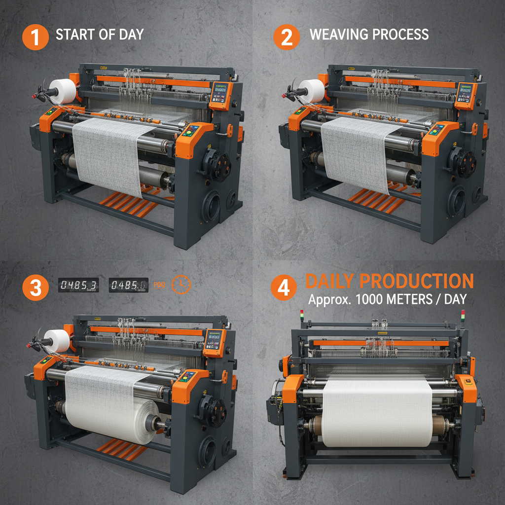 Optimizing Rapier Loom Production Per Day in Meter for Textile Efficiency