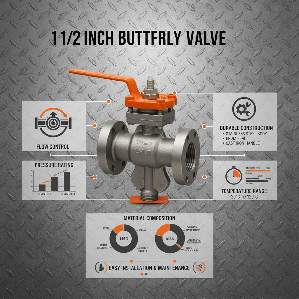 The Critical Role of a 1 1 2 inch butterfly valve in Modern Engineering Projects