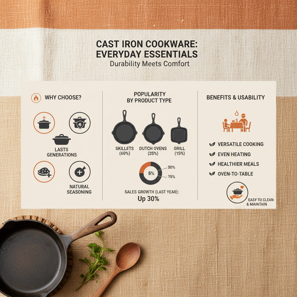 The Enduring Appeal of Selling Cast Iron Cookware for Modern Kitchens