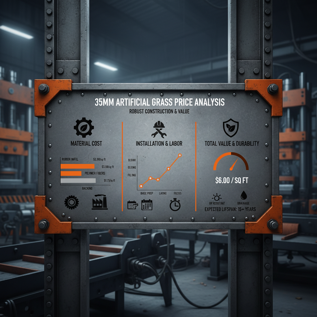 35mm artificial grass price