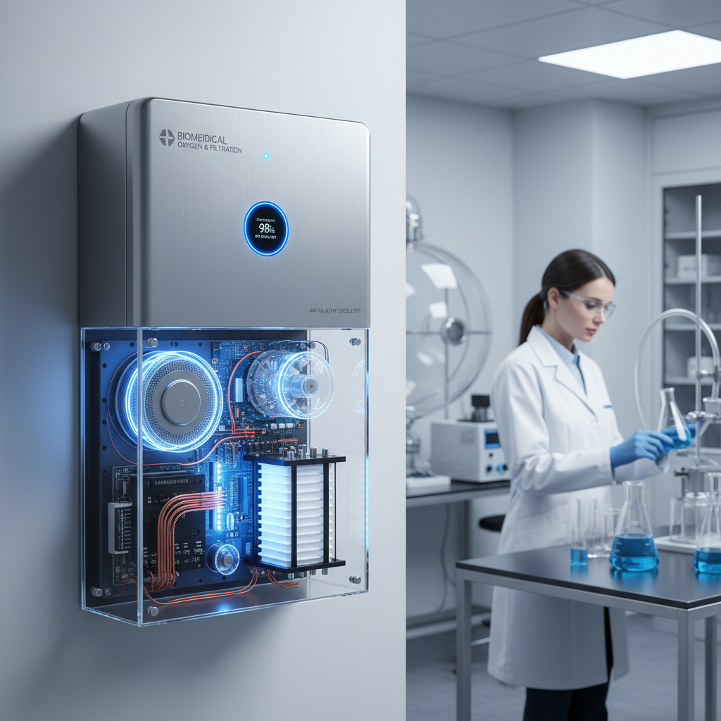 wall mounted hepa air purifier