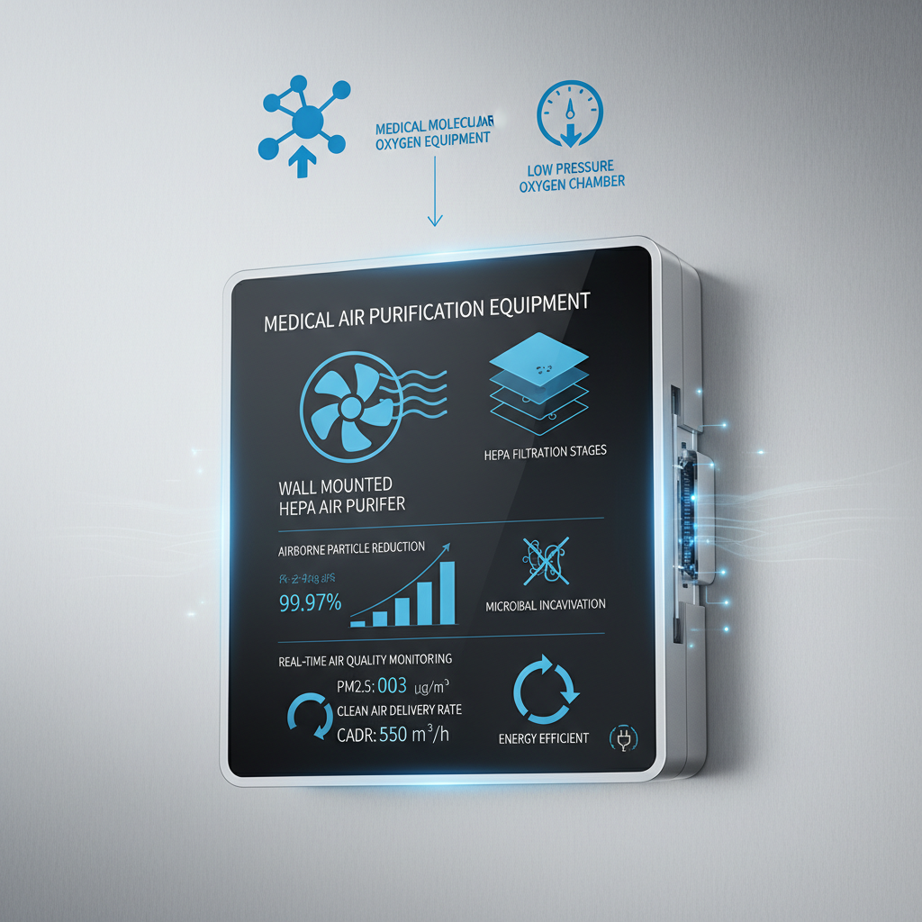 wall mounted hepa air purifier