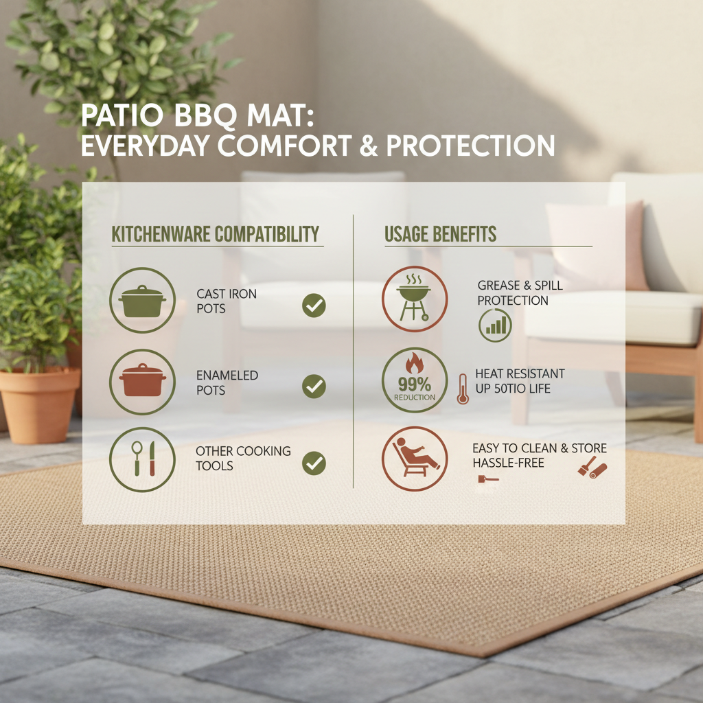 bbq mat for patio