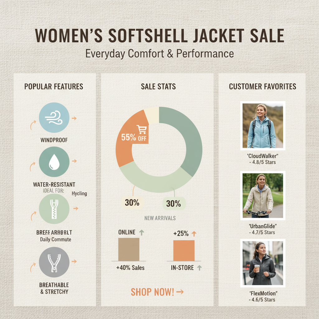 womens softshell jacket sale