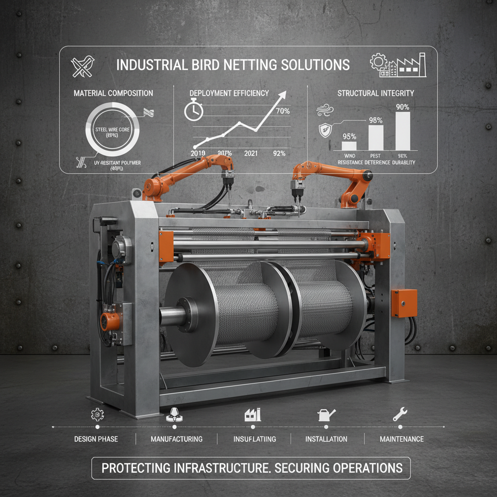 industrial bird netting