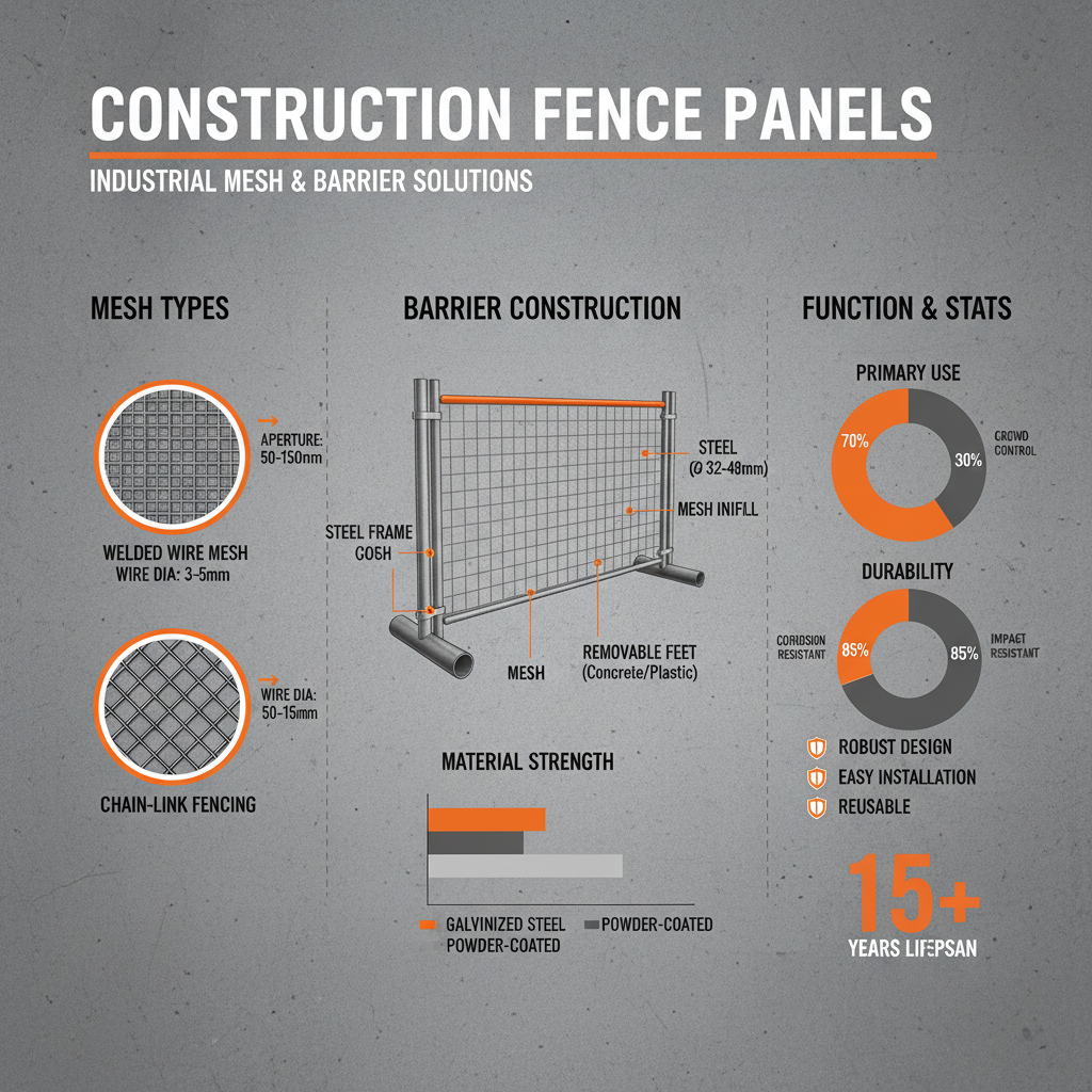 Essential Guide to Durable Construction Fence Panels for Site Safety and Security