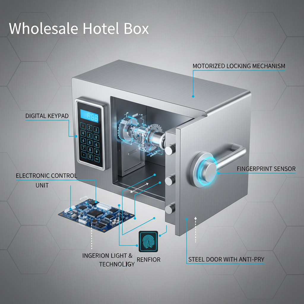 Wholesale hotel safe box