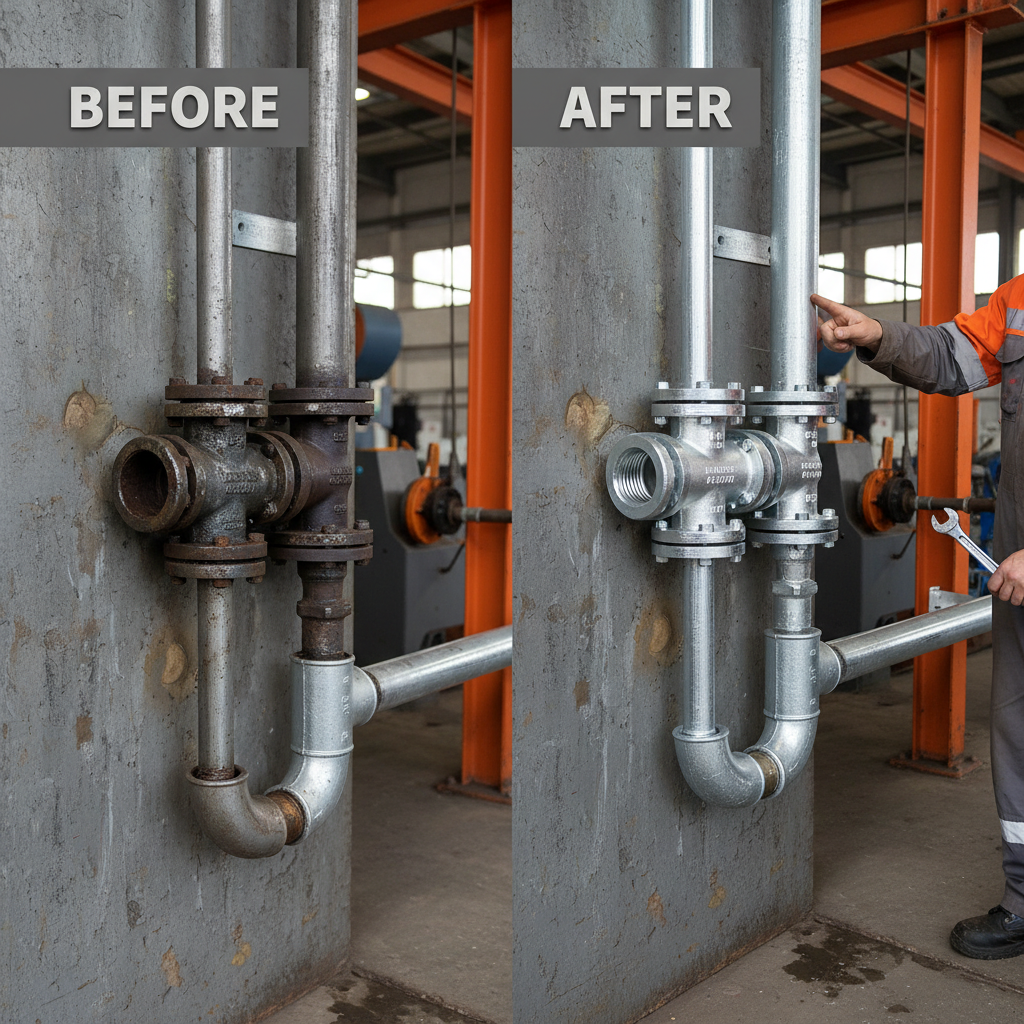 2 1 2 galvanized pipe fittings