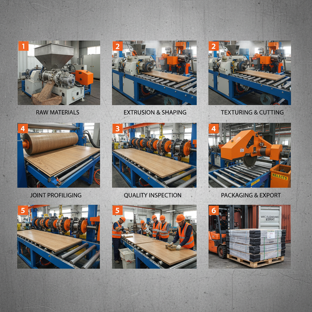 WPC flooring Exporter