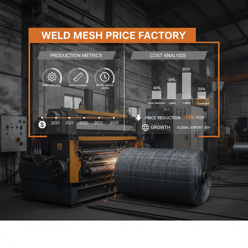 weld mesh price factory