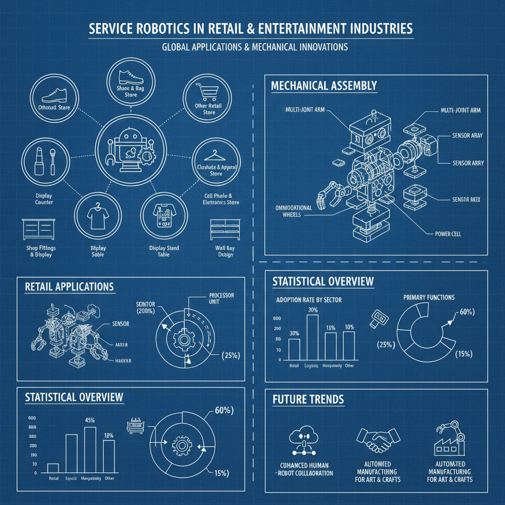 Exploring the Transformative Impact of Service Robots on Global Industries