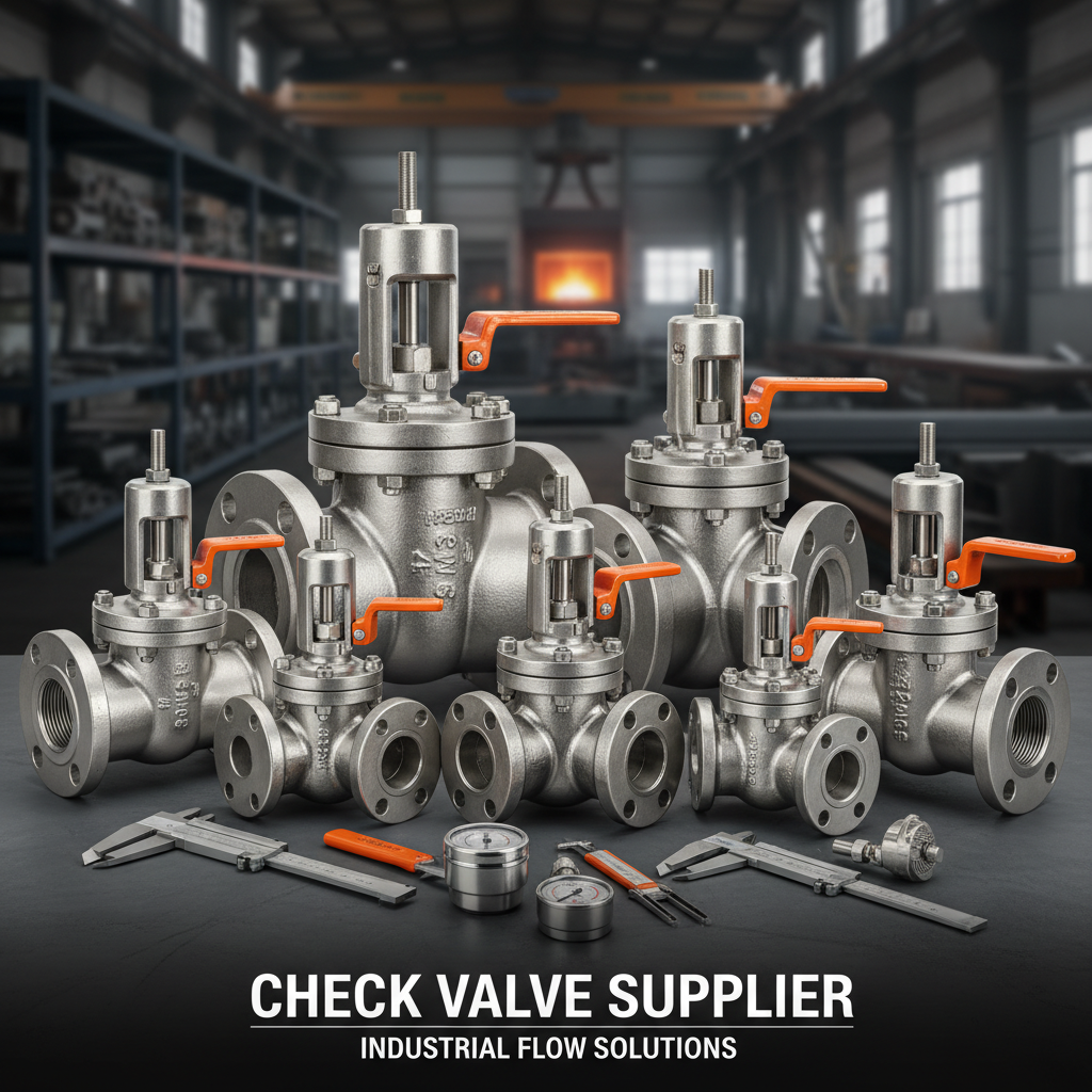 Leading Check Valve Supplier for Industrial Fluid Control Solutions