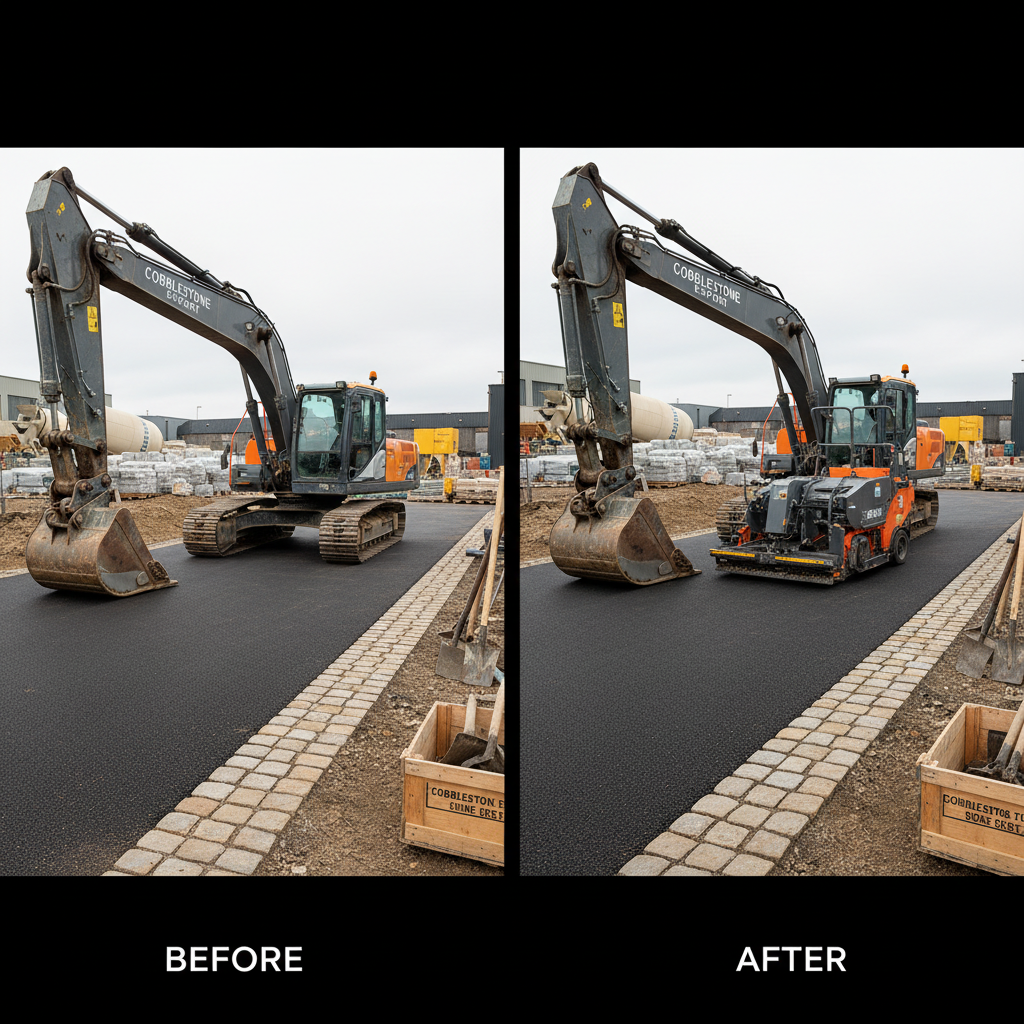 Enhancing Driveway Aesthetics and Durability with Cobblestone Edging Driveway