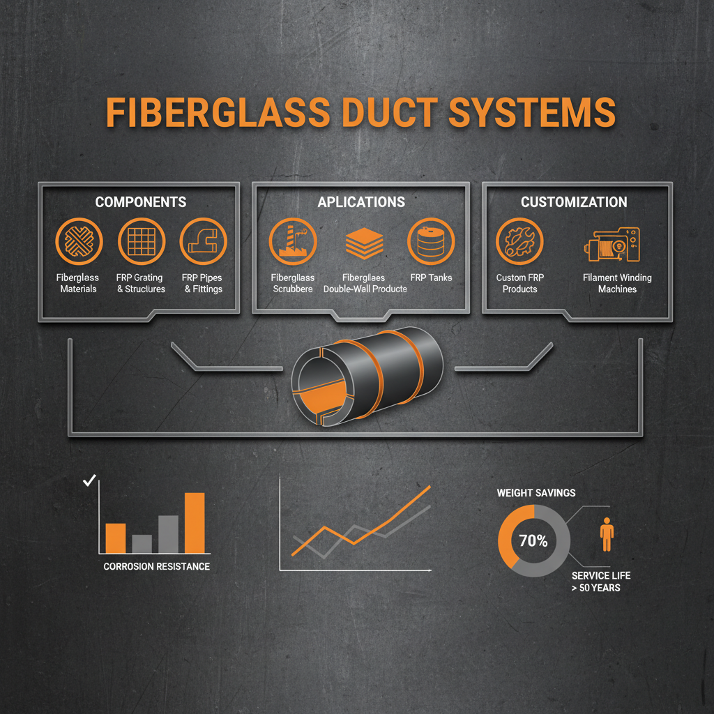 Exploring the Benefits of Fiberglass Duct Systems for Industrial Applications