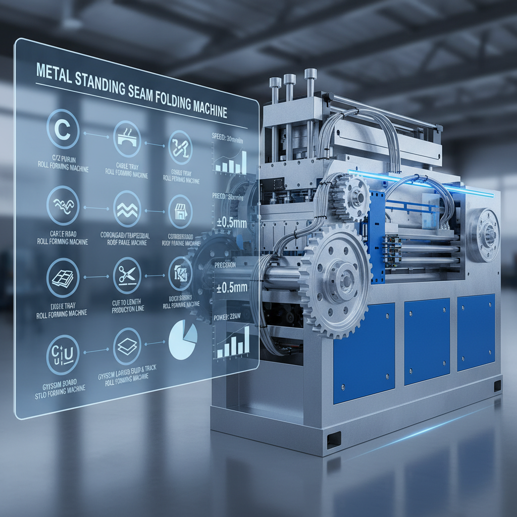 Advanced Metal Standing Seam Folding Machine for Durable Roofing Systems