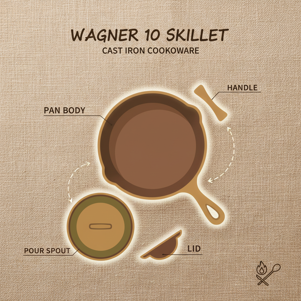 The Enduring Legacy of the Wagner 10 Skillet A Culinary Staple