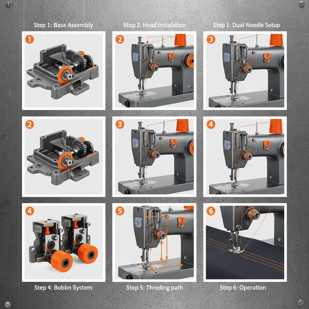 Advancements in Dual Needle Sewing Machine Technology and Industrial Applications