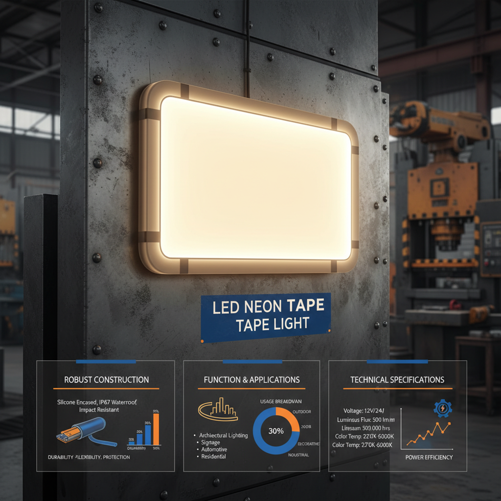 Explore the Innovation of Led Neon Tape Light for Diverse Applications