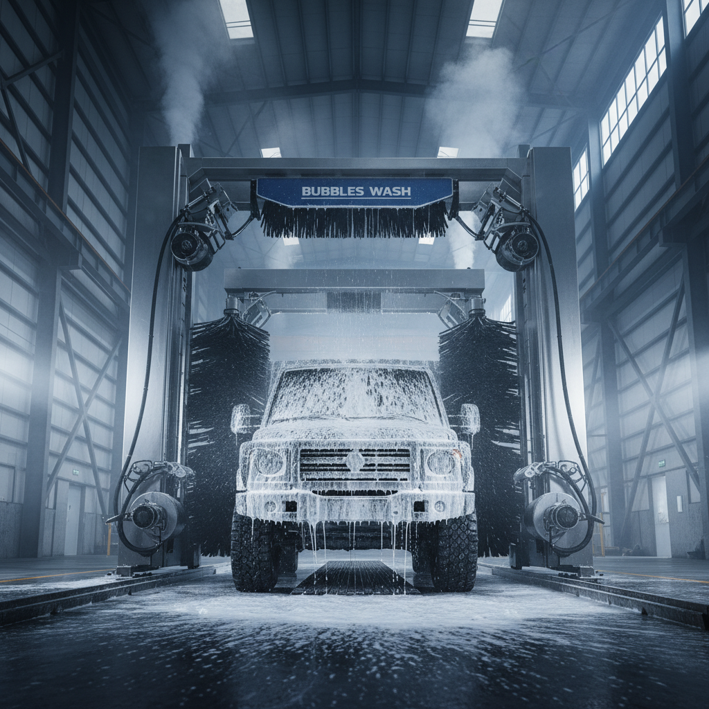 Optimizing Bubbles Wash for Sustainable Industrial Cleaning and Enhanced Car Wash Performance
