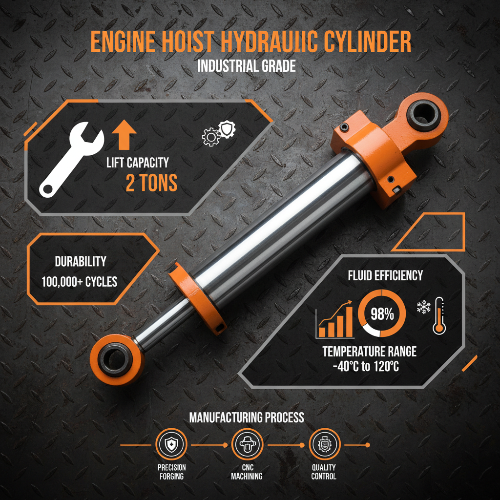 High Quality Engine Hoist Hydraulic Cylinder Solutions for Lifting Efficiency