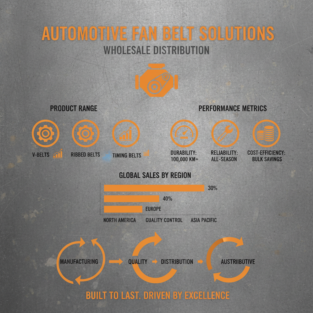 High Quality Wholesale Fan Belt for Cars and Automotive Solutions