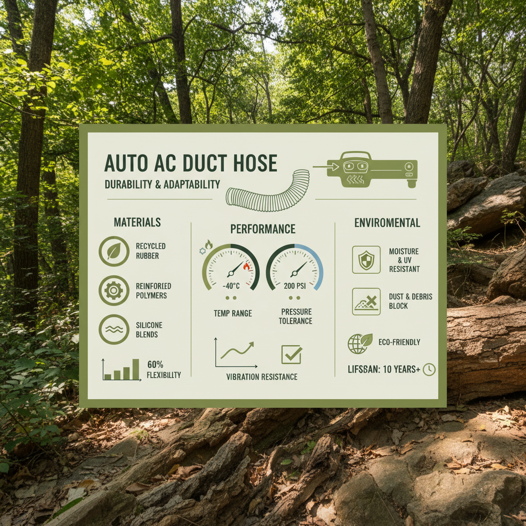 Comprehensive Guide to Auto AC Duct Hose Design and Automotive Applications