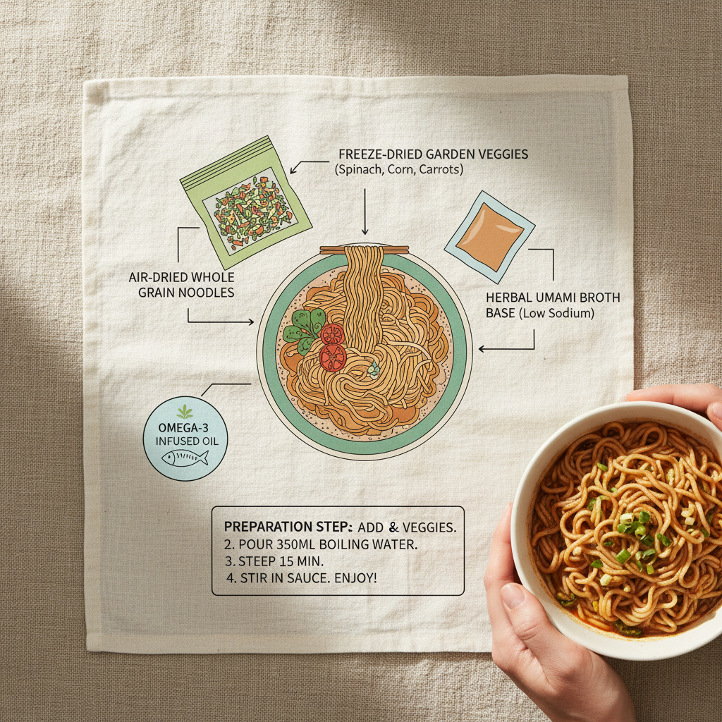 Exploring the Rise of Healthy Instant Ramen Noodles and Nutritional Benefits
