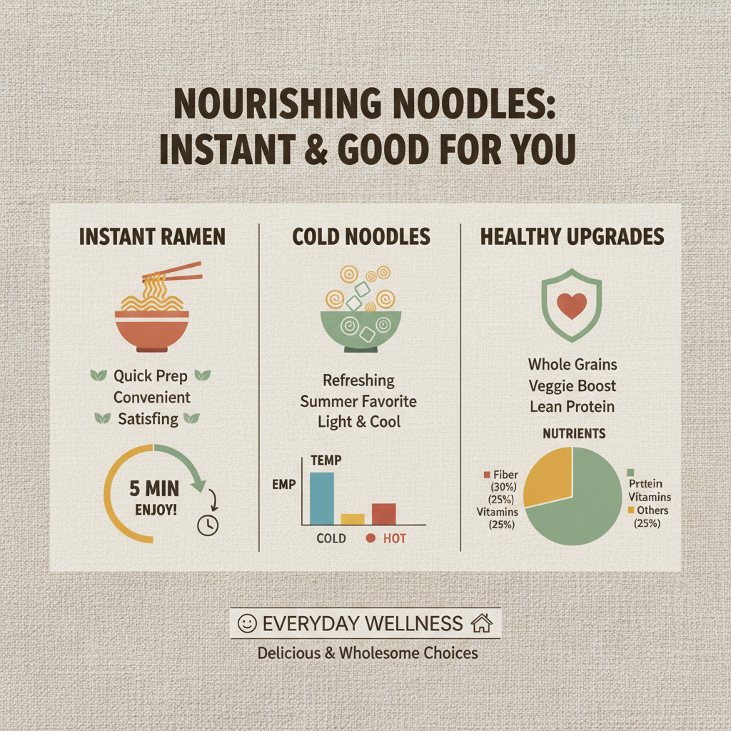 Exploring the Rise of Healthy Instant Ramen Noodles and Nutritional Benefits