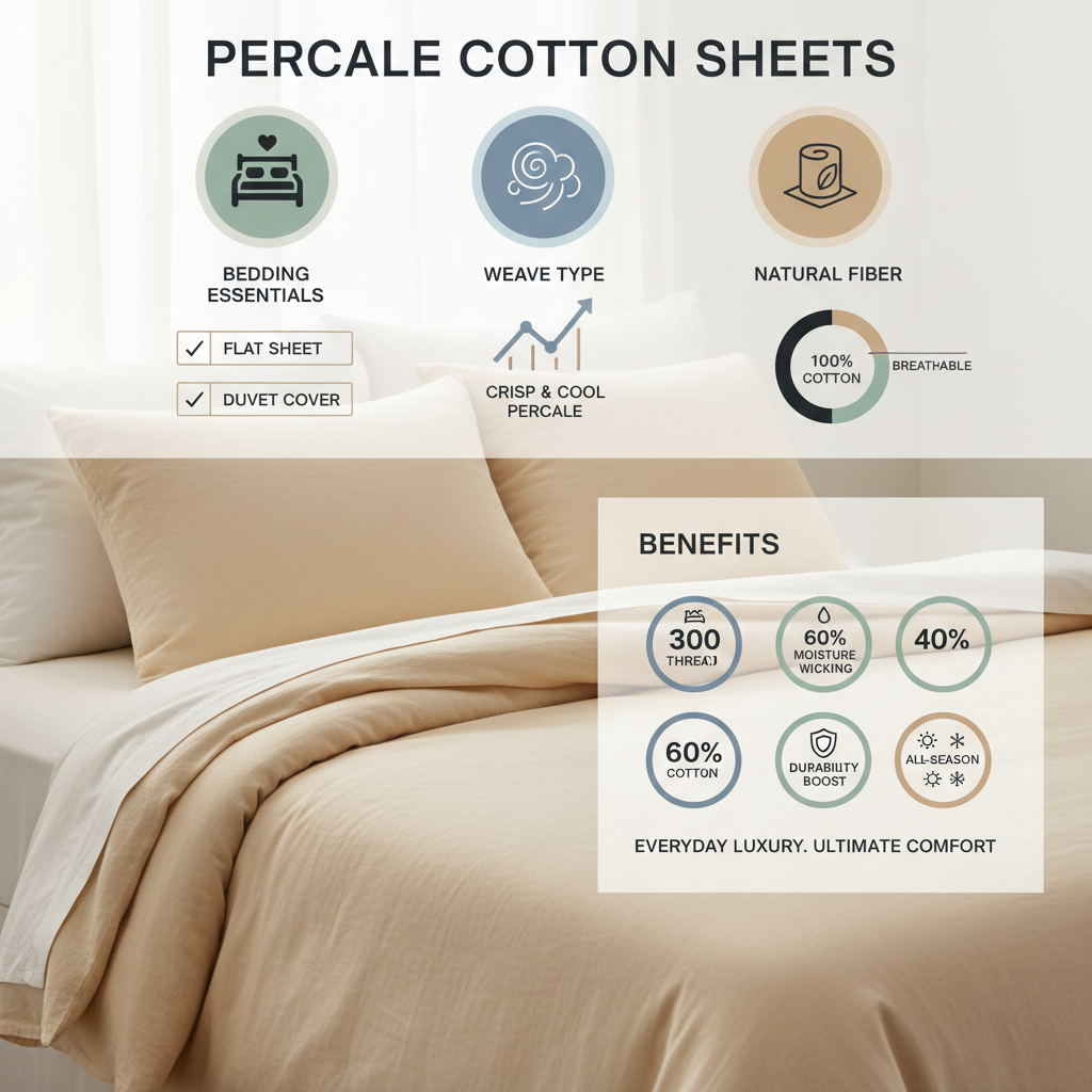 Discover the Comfort and Durability of Percale Cotton Sheets