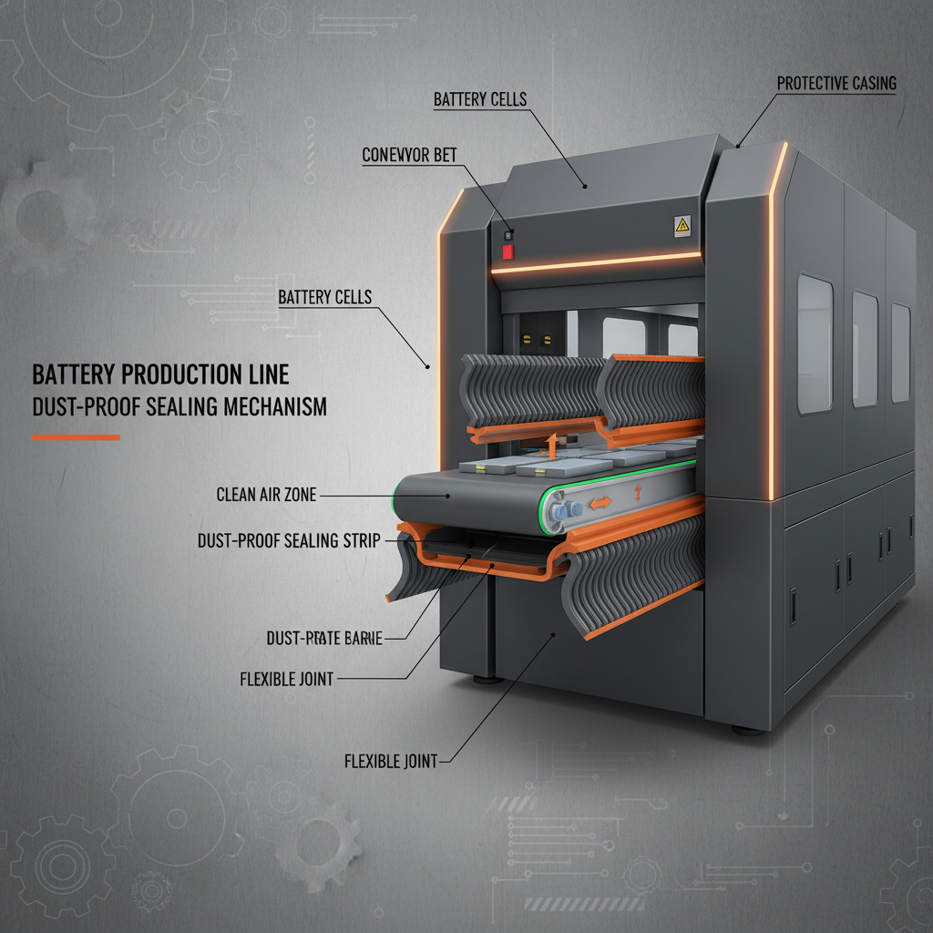 Advanced Dustproofing Sealing Strip Solutions for Battery and Industrial Applications