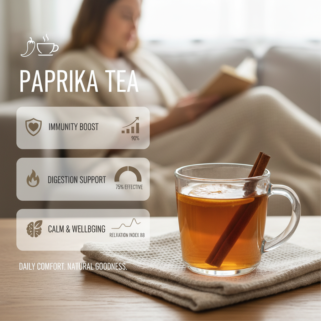 The Global Appeal and Health Benefits of Paprika Tea A Rising Wellness Trend