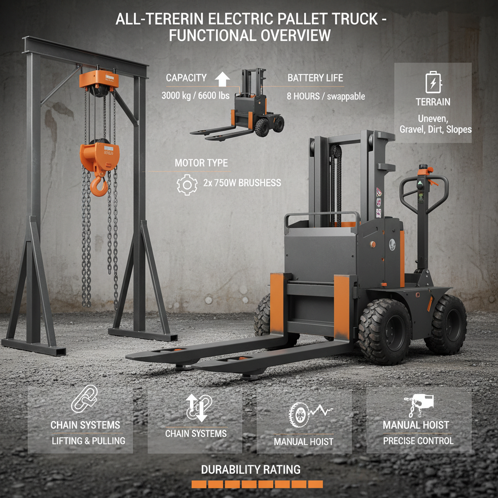 Revolutionizing Material Handling with All Terrain Electric Pallet Truck Solutions