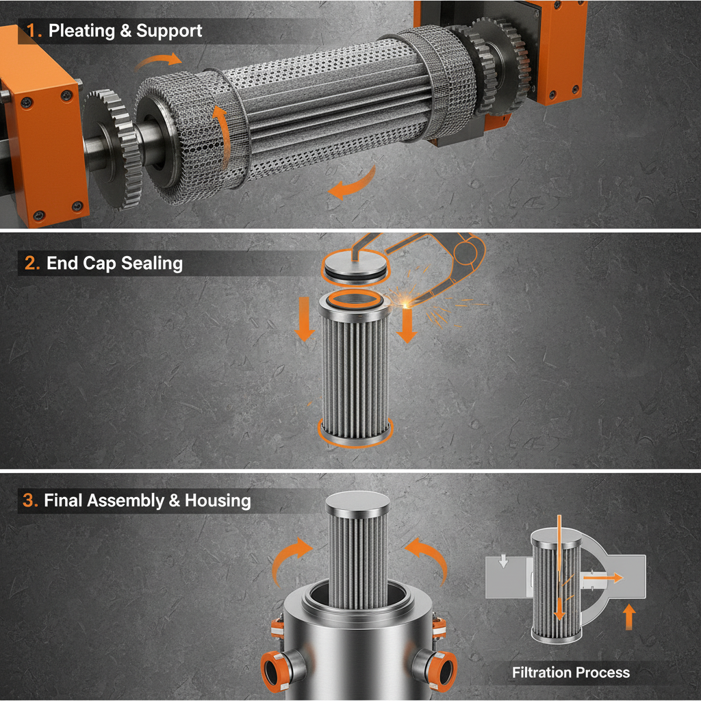High Performance Stainless Steel Pleated Filter Cartridge Solutions for Industrial Filtration