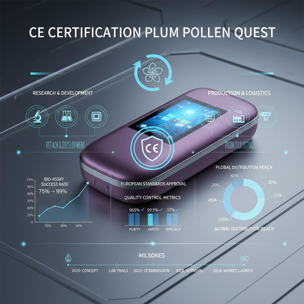 Navigating the CE Certification Quest for Plum Pollen Ensuring Quality and Market Access