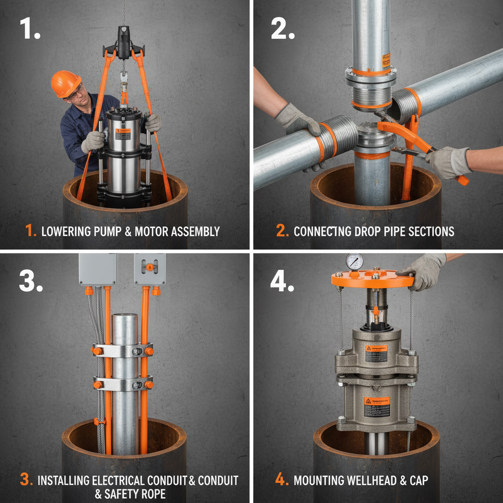 Understanding Deep Well Pump Installation Diagram for Efficient Systems