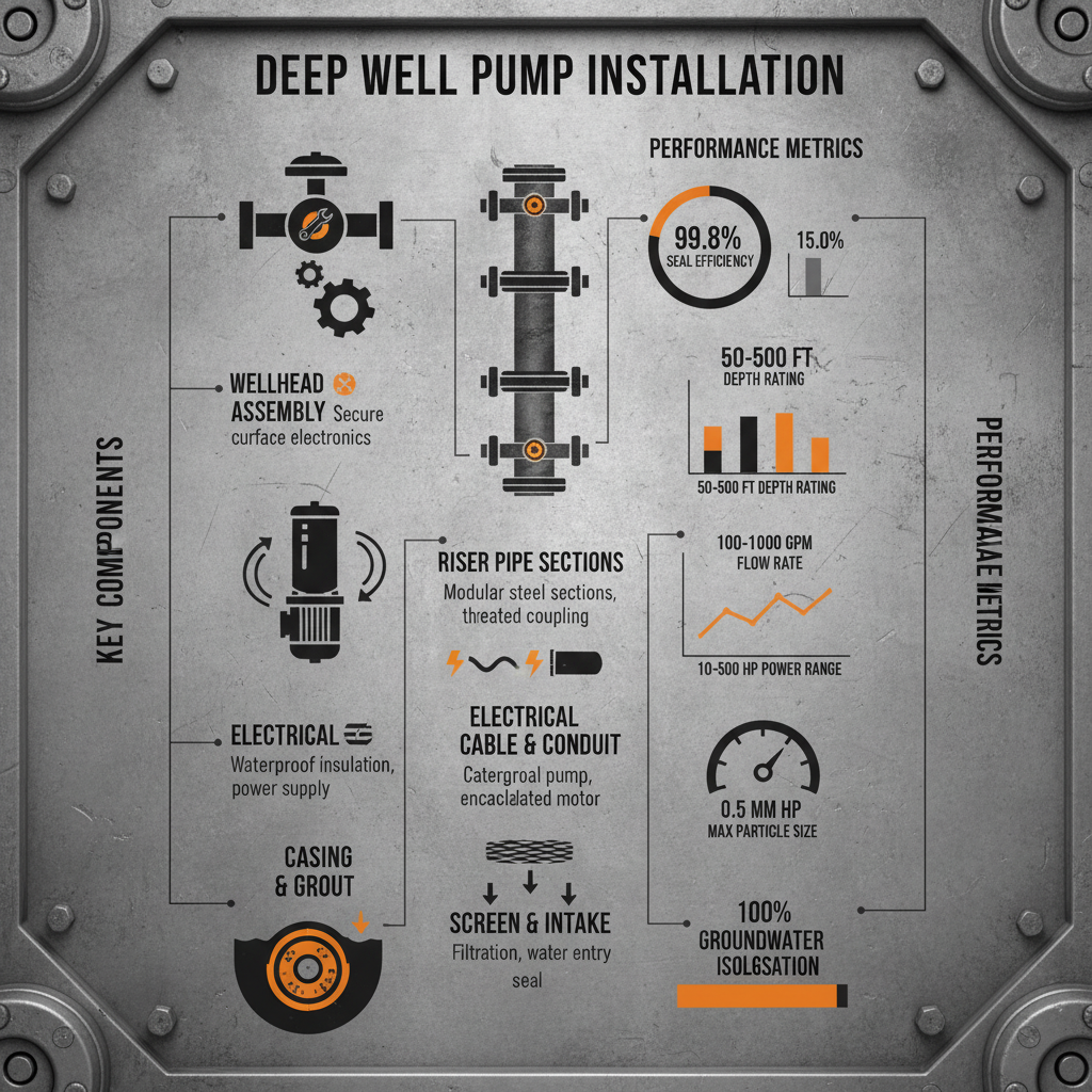 Understanding Deep Well Pump Installation Diagram for Efficient Systems