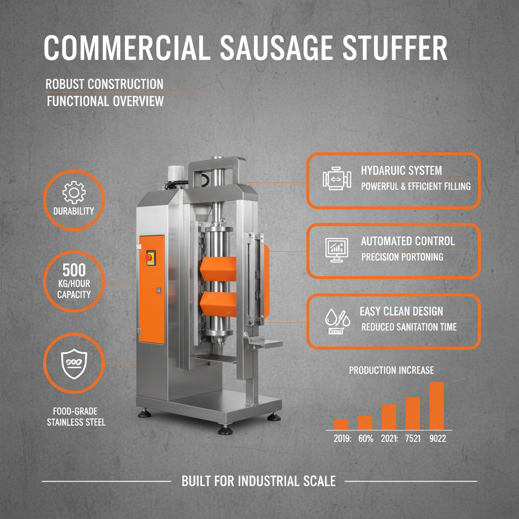 Revolutionizing Meat Production with Advanced Commercial Sausage Stuffer Technology
