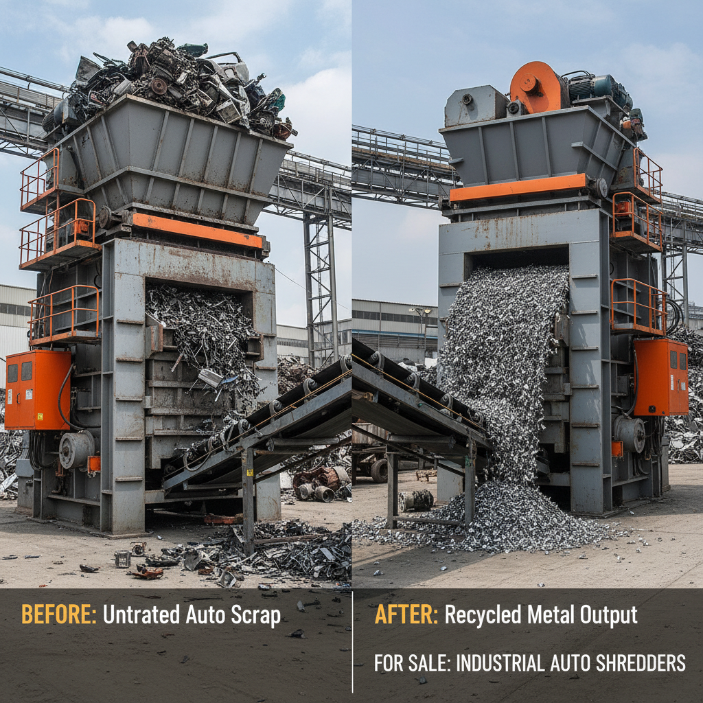 Investing in Auto Shredders for Sale for Sustainable Waste Processing Solutions