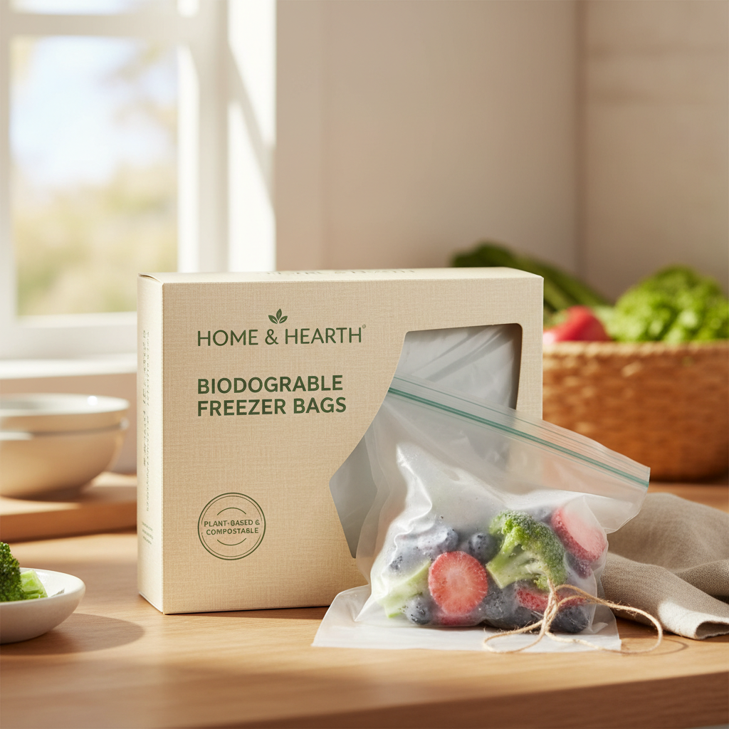 Exploring the Benefits of Biodegradable Freezer Bags for Sustainable Food Storage