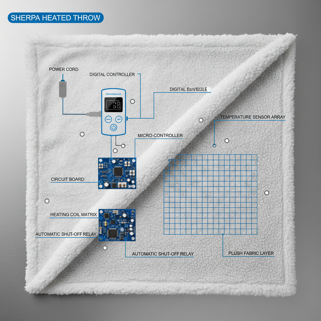 Discover the Comfort and Benefits of a Sherpa Heated Throw