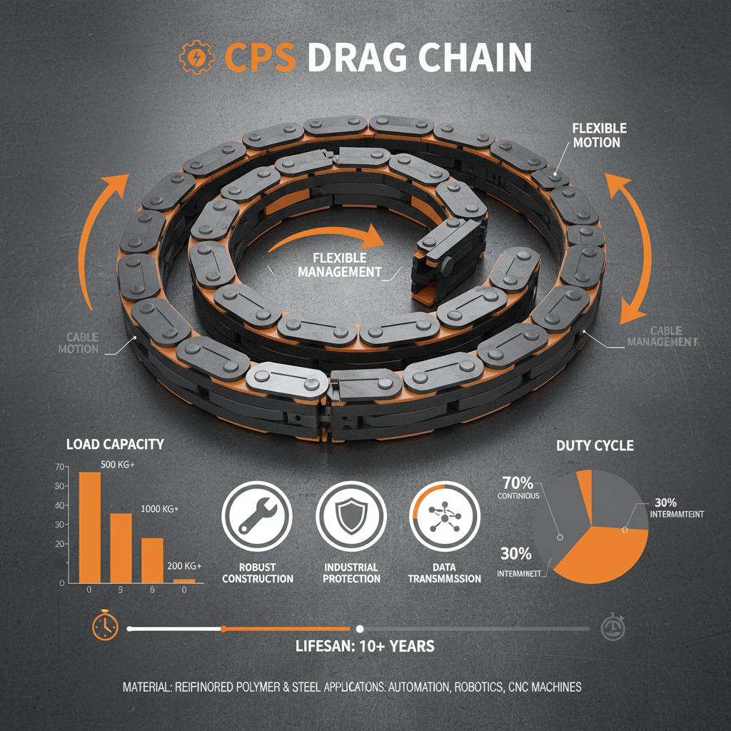 Optimizing Industrial Efficiency with Advanced cps drag chain Systems