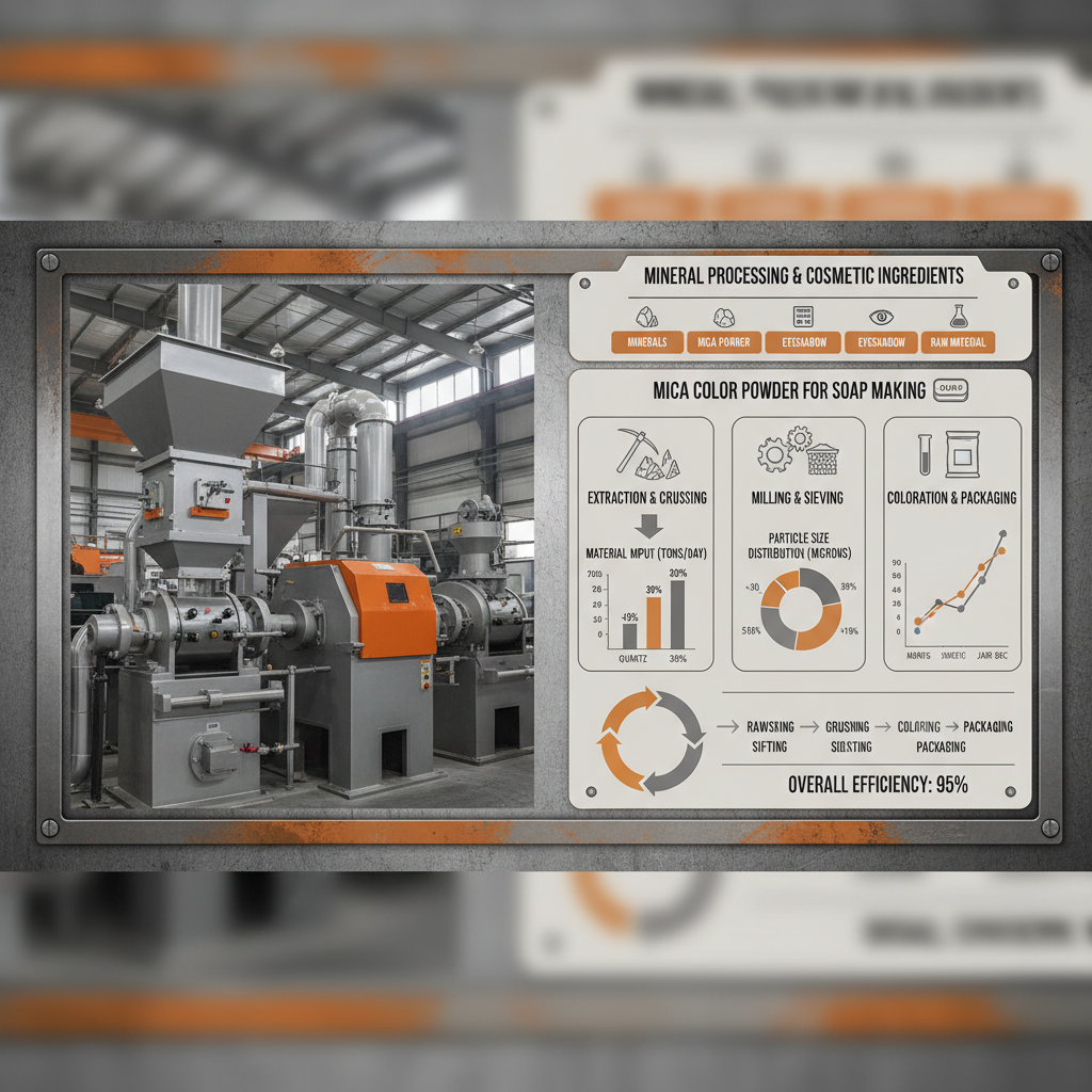 Exploring the Vibrant World of Mica Color Powder for Soap Making